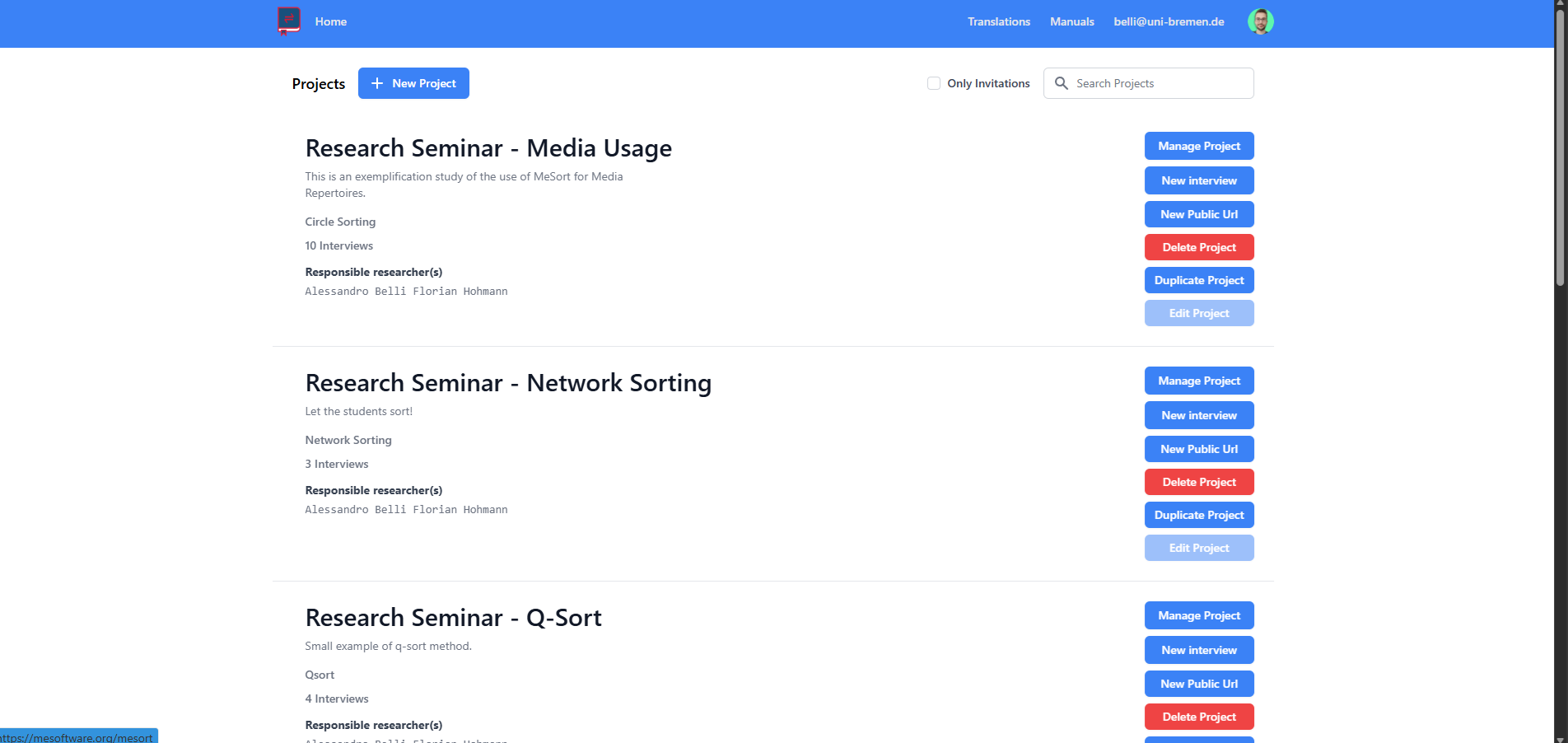 Building MeSort: A Web-Based Tool for Research Sorting Tasks