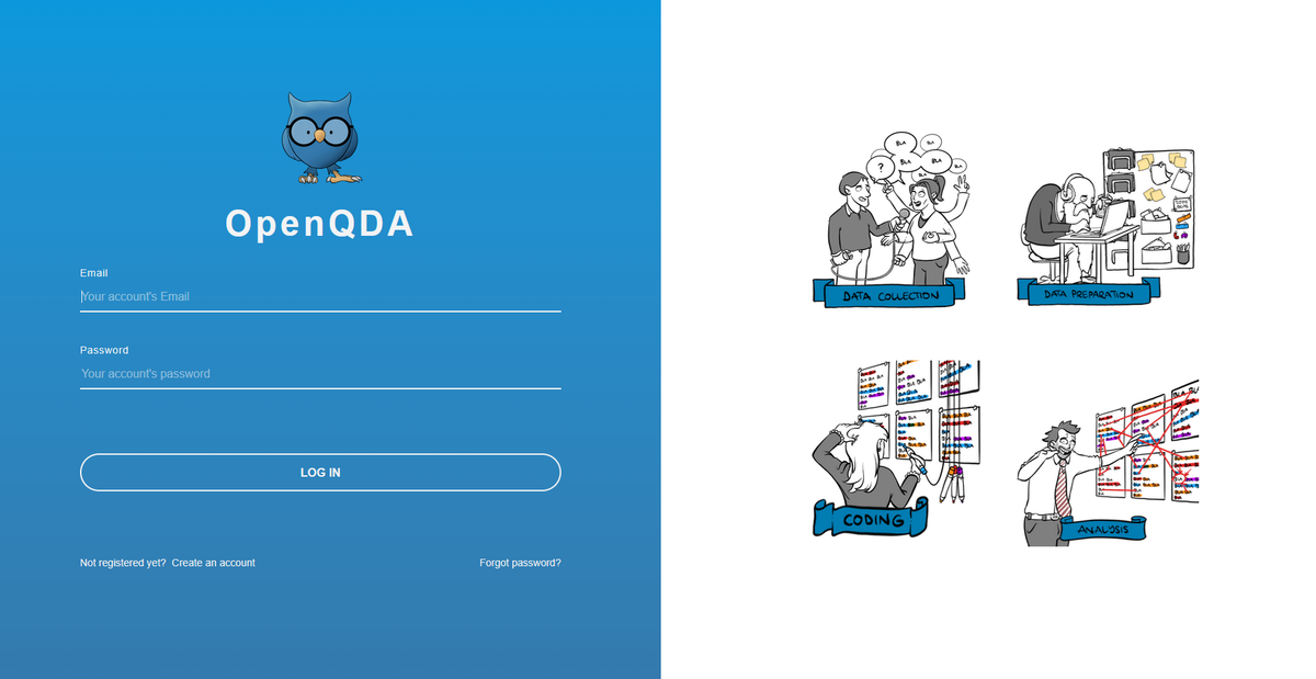 Building OpenQDA: Free Open-Source Qualitative Data Analysis